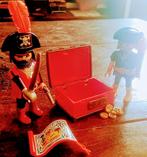 Piraten Met Rode Schatkist Met Gouden Munten En Kaart, Ophalen of Verzenden, Gebruikt, Los playmobil