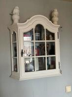 Te koop vitrine kast brocante, Huis en Inrichting, Kasten | Vitrinekasten, Ophalen, Gebruikt, 50 tot 100 cm, Minder dan 100 cm