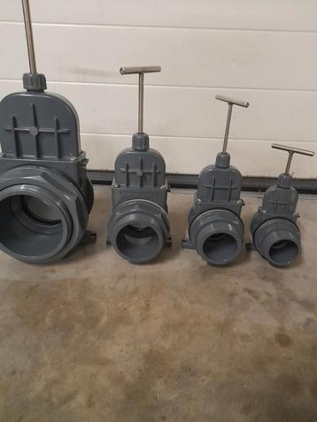 VDL Schuifkraan met doorvoer - 110mm - Nieuw  + ANDERE MATEN beschikbaar voor biedingen