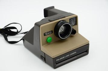 Polaroid land camera 1500 met groene knop beschikbaar voor biedingen