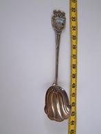 oude zilver zilveren 800 suikerschep emaille plaatje Dinant, Ophalen of Verzenden