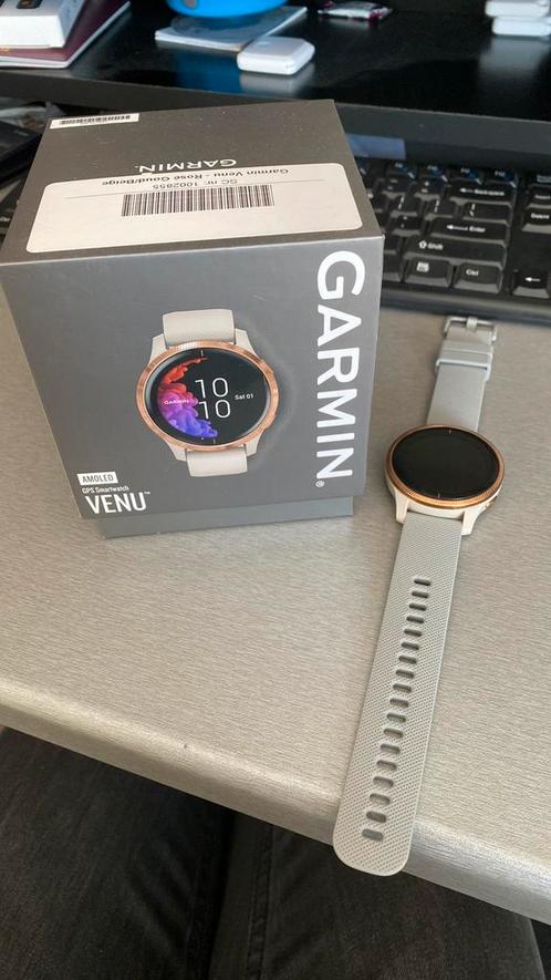 Garmin Venu, Sieraden, Tassen en Uiterlijk, Smartwatches, Gebruikt, Android, Grijs, Ophalen of Verzenden
