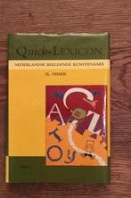 Quick-Lexicon Nederlandse beeldende kunstenaars, H. Visser, Ophalen of Verzenden, Zo goed als nieuw, Schilder- en Tekenkunst