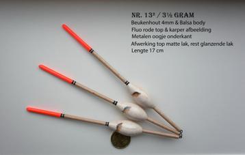 KARPERDOBBER HANDBUILT NR. 13² / 3½ gram beschikbaar voor biedingen