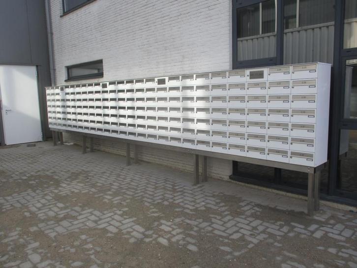 Vrijstaande Brievenbus constructies voor verzamelgebouwen, Tuin en Terras, Brievenbussen, Nieuw, Staande brievenbus, Overige materialen
