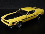 Sunstar 1:18 Ford Mustang Mach 1 351 ram air geel OPRUIMING, Hobby en Vrije tijd, Modelauto's | 1:18, Nieuw, Sun Star, Ophalen of Verzenden