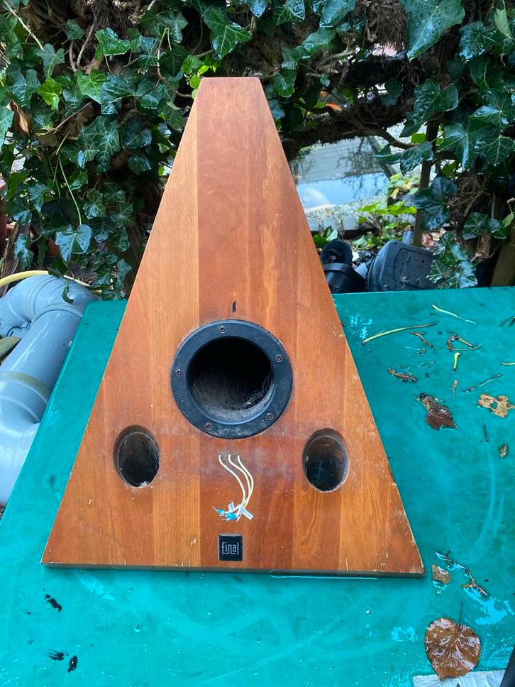 Final 0.4 MKIII Electrostatische Luidsprekers, Audio, Tv en Foto, Luidsprekers, Gebruikt, Front, Rear of Stereo speakers, Minder dan 60 watt