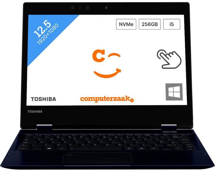 Toshiba Portege X20W-D/Intel Core i5 2.50GHz/8GB/128GB M.2 N, Computers en Software, Windows Laptops, Refurbished, 12 inch, 2 tot 3 Ghz