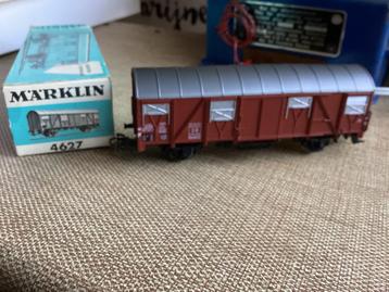 Marklin 4627 DB gesloten goederenwagen netjes in ovp beschikbaar voor biedingen