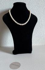 Q173/ Vintage gekweekte PAREL ketting met 585 sluiting, Gebruikt, Overige kleuren, Verzenden, X