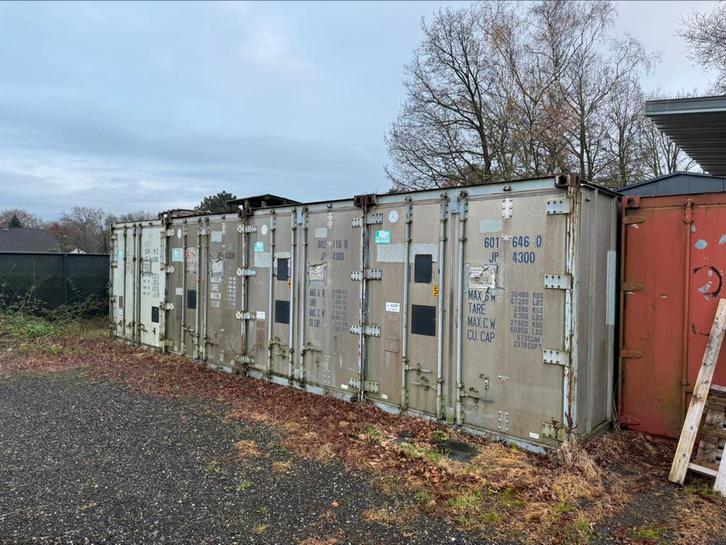 Zeecontainer 40ft Aluminium 4 stuks, Doe-het-zelf en Verbouw, Containers, Ophalen