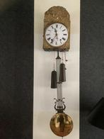 Prachtige Franse Comtoise Klok met Datumaanduiding, Antiek en Kunst, Antiek | Klokken, Ophalen of Verzenden