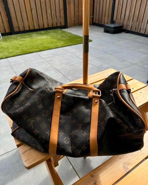 Louis Vuitton reistas, Sieraden, Tassen en Uiterlijk, Tassen | Reistassen en Weekendtassen, Zo goed als nieuw, Bruin, 60 tot 80 cm