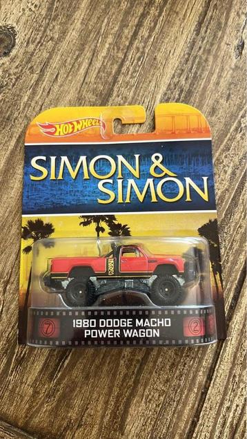 Hot Wheels Retro Entertainment 1980 Dodge Macho Power Wagon beschikbaar voor biedingen