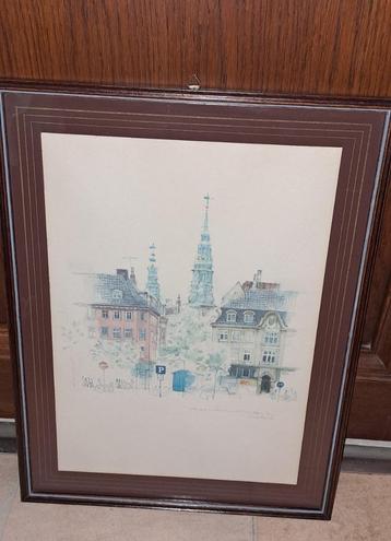 Kunst Deense kunstenaar Mads Stage  beschikbaar voor biedingen