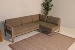 Cosmo aluminium Loungeset Hoekbank SALE #81, 4 zitplaatsen, Aluminium, Ophalen of Verzenden, Zo goed als nieuw