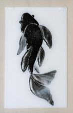 Glazen Raam of Muur hanger met een Sluiervis, Ophalen of Verzenden, Zo goed als nieuw