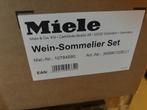 Miele wijn sommelierset nieuw in doos, Huis en Inrichting, Keuken | Servies, Overige typen, Nieuw, Ophalen of Verzenden, Glas
