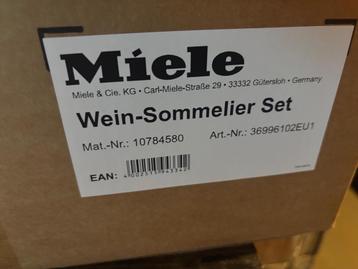 Miele wijn sommelierset nieuw in doos beschikbaar voor biedingen