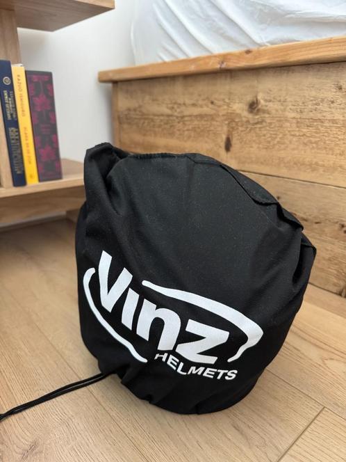 Motorhelm Vinz Valetta - Mat Zwart - Large, Motoren, Kleding | Motorhelmen, Dames, Heren, Systeemhelm, L, Overige merken, Tweedehands