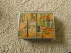 Oude blokken puzzel, 6 puzzels, Antiek en Kunst, Antiek | Speelgoed, Ophalen of Verzenden