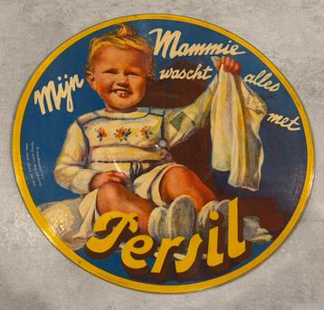 Originele Reclame 78-toerenplaat, Persil / ATA Schuurpoeder beschikbaar voor biedingen