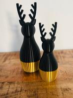 Moderne rendiertjes / kerstdecoratie 3D, Ophalen of Verzenden, Nieuw, Materiaal