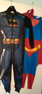 Kinder Batman onesie en superman pak, Ophalen of Verzenden, Zo goed als nieuw