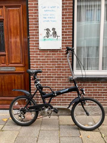 Zeer goed onderhouden vouwfiets t.e.a.b. beschikbaar voor biedingen
