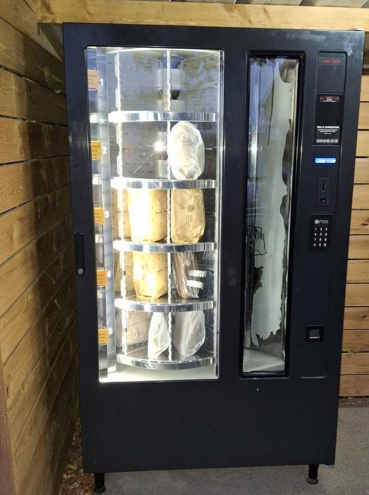 Groente / fruit / brood automaat gekoeld, Verzamelen, Automaten | Overige, Ophalen