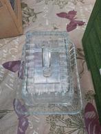 kaasstolp/oud/glas/verzamelen/kerst/tafel/decoratie/cadeau, Ophalen of Verzenden