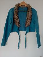Dames Bolero, Blauw - Maat L, Blauw, Maat 42/44 (L), Ophalen of Verzenden, Zo goed als nieuw