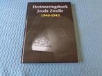 Herinneringsboek Joods Zwolle 1940-1945, Boeken, Gelezen, Ophalen of Verzenden, 20e eeuw of later