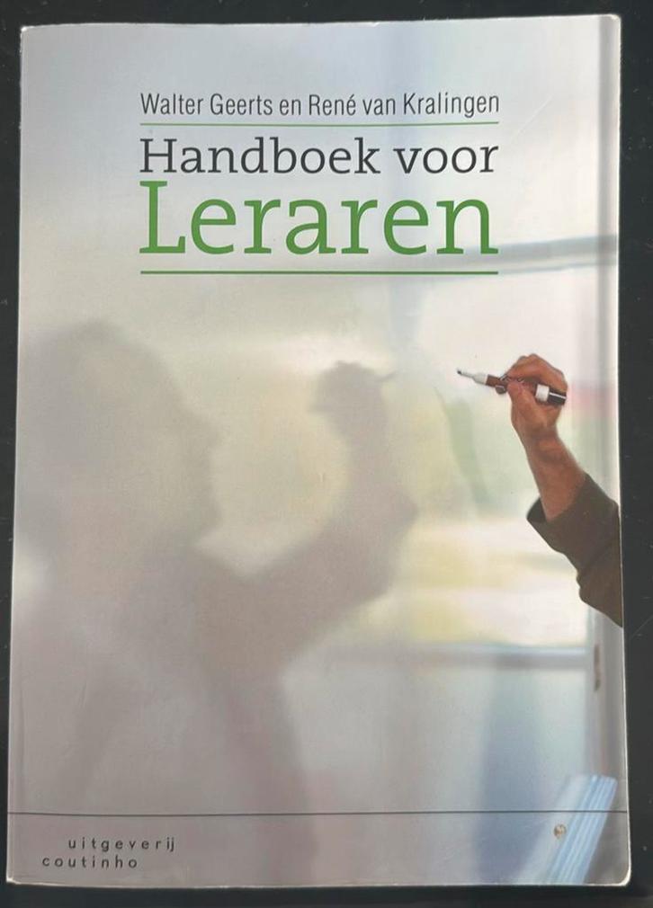 Walter Geerts - Handboek voor leraren, Boeken, Wetenschap, Zo goed als nieuw, Sociale wetenschap, Ophalen