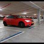 Seat Leon 1.6 TDI 110PK 2015 Rood, Auto's, Seat, Voorwielaandrijving, 1160 kg, Euro 6, 4 cilinders