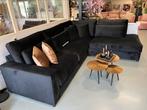 Luxe Velvet Hoekbank Pocket Zwart 315x250cm NIEUW - Black, Nieuw, 300 cm of meer, 150 cm of meer, Stof