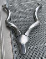 Stierenkop, aluminium/nikkel, 3 delig, Ophalen, Gebruikt