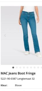 Mac Jeans Boot fringe maat 44, Ophalen of Verzenden, Zo goed als nieuw, Blauw, W33 - W36 (confectie 42/44)