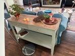 Charmant Brocante Side Table, Huis en Inrichting, Tafels | Sidetables, Ophalen, Gebruikt, 100 tot 150 cm, Overige houtsoorten