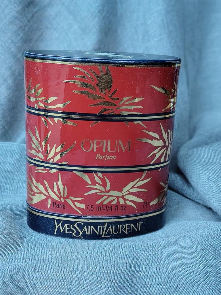 Yves Saint Laurent Opium Parfum - Vintage Miniatuur Leeg, Ophalen of Verzenden, Gebruikt