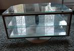 TV meubel, Huis en Inrichting, Kasten | Televisiemeubels, Ophalen, Gebruikt, 50 tot 100 cm, Glas