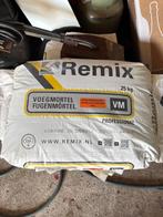 Remix Voegmortel Cement Grijs 9 stuks, Doe-het-zelf en Verbouw, Ophalen, Nieuw, Bakstenen