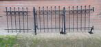 2 Mooie ijzeren poortjes en 3 hekjes te koop!, Tuin en Terras, Tuinhekken en Hekwerk, Ophalen, Met poort, Gebruikt, Tuinhek
