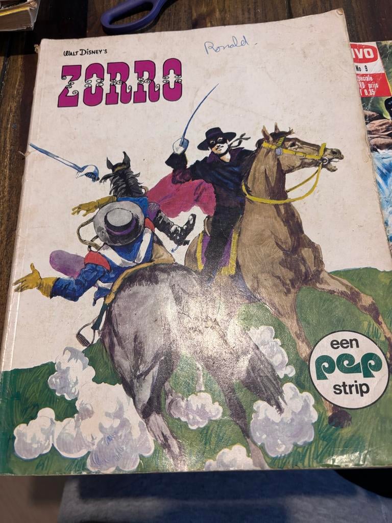 Walt Disney's Zorro - Pep Strip, Boeken, Eén stripboek, Ophalen of Verzenden, Gelezen