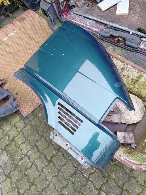 Voorscherm rechts T4 groen normale neus, Auto-onderdelen, Carrosserie en Plaatwerk, Spatbord, Volkswagen, Rechts, Gebruikt, Ophalen of Verzenden