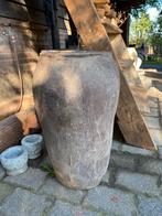 Stoere oude kruik, Huis en Inrichting, Woonaccessoires | Vazen, Ophalen, Gebruikt, Overige kleuren, 50 tot 75 cm