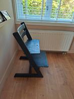 Stokke trip trap stoel..zwart geverft, Kinderen en Baby's, Kinderstoelen, Ophalen, Zo goed als nieuw, Meegroeistoel