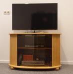 Tv kast blank eiken, Huis en Inrichting, Kasten | Televisiemeubels, Ophalen, Gebruikt, Eikenhout, Massief blank eikenhout