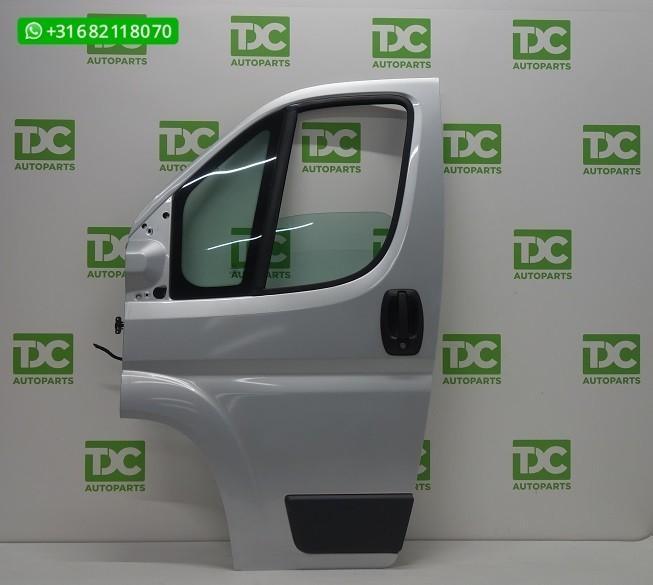Fiat Ducato ('06-'19) Voorportier links zilvergrijs, Auto-onderdelen, Carrosserie en Plaatwerk, Deur, Fiat, Voor, Links, Gebruikt
