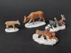Lemax kerst figuren c13 hertjes dieren kerstdorp, Diversen, Kerst, Verzenden, Zo goed als nieuw